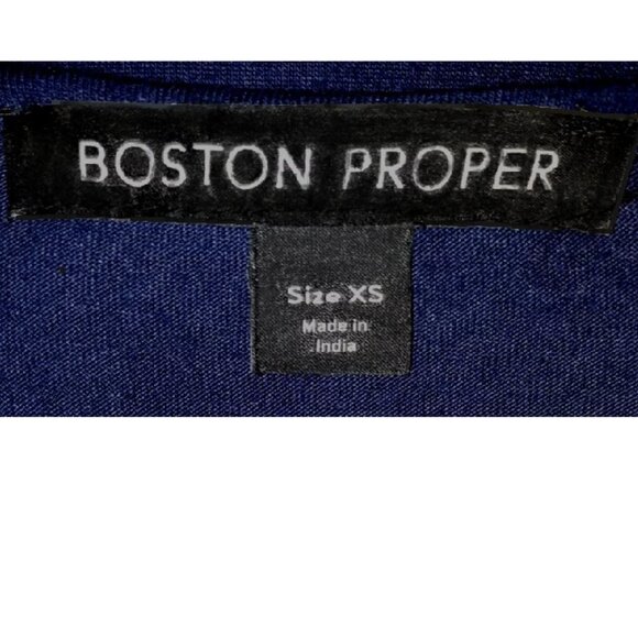 Boston Proper Floral Embroidered Flared Sleeves Cardigan - Picture 6 of 7